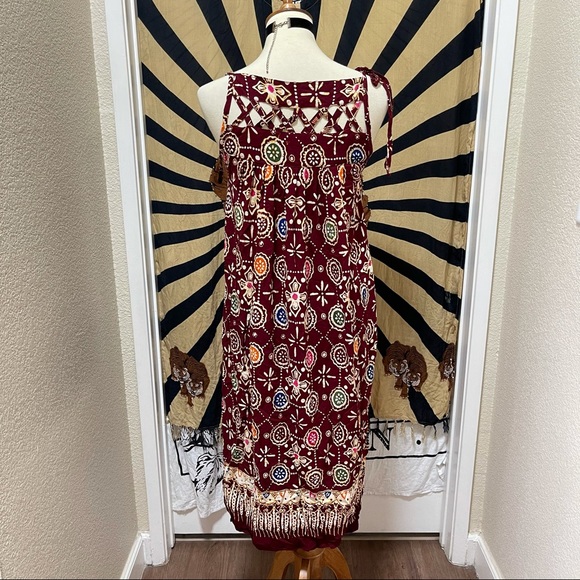 π Beautiful Bohemian hand dyed dress - Picture 5 of 12